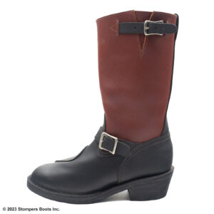 Wesco Women's Brown And Black Boots 10 C Lateral Left