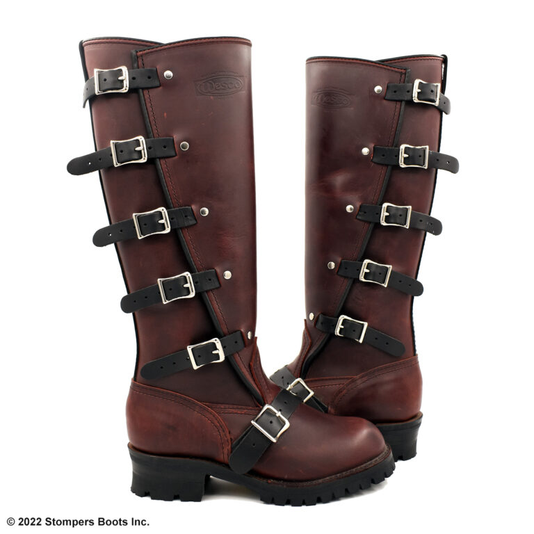 Wesco 16 Inch Athena Boot Burgundy Black Women's 5.5 EE Main