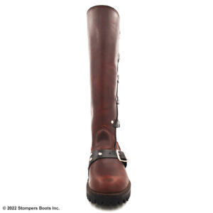 Wesco 16 Inch Athena Boot Burgundy Black Women's 5.5 EE Toe