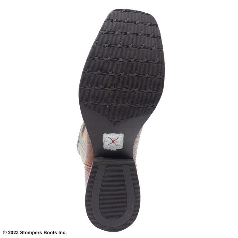 Twisted X 14 Inch Western Square Toe Cowboy Boot 12 D Sole