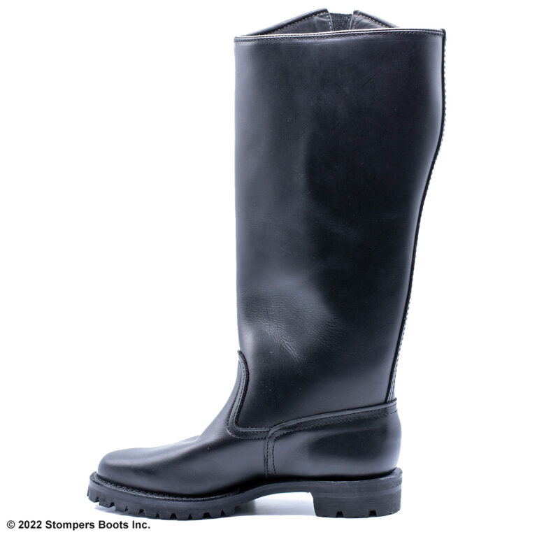 Wesco Motor Patrol 17 Inch Leather Lined Black 10 D Medial Right