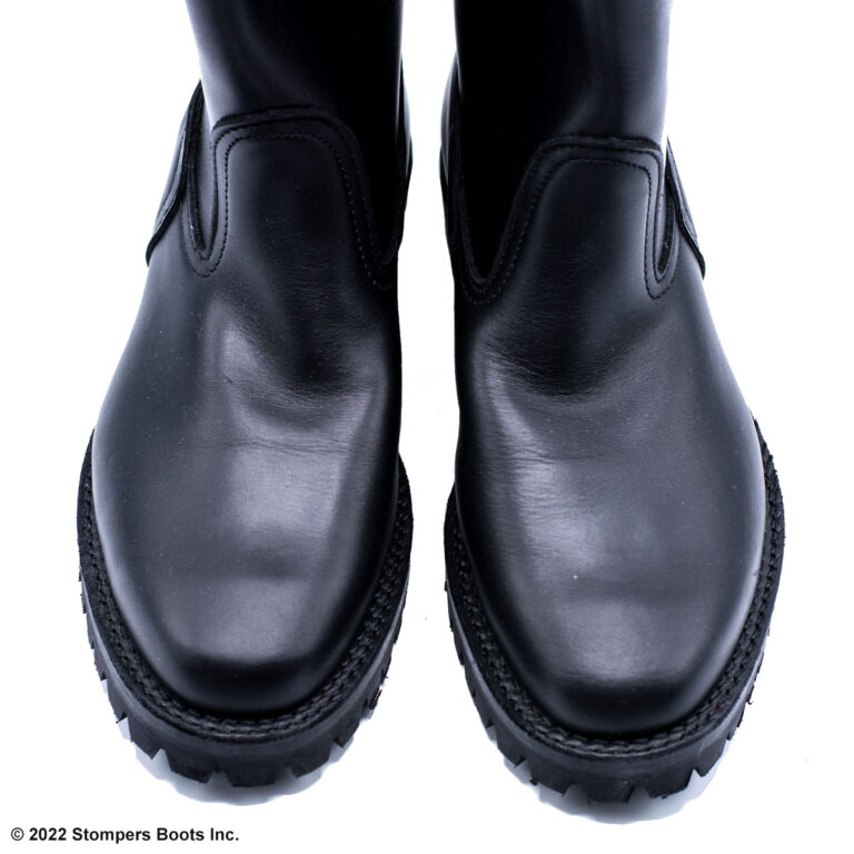 Wesco Motor Patrol 17 Inch Leather Lined Black 10 D Top Toe