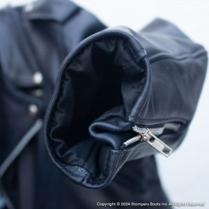 Schott Perfecto Leather Motorcycle Jacket Left Cuff