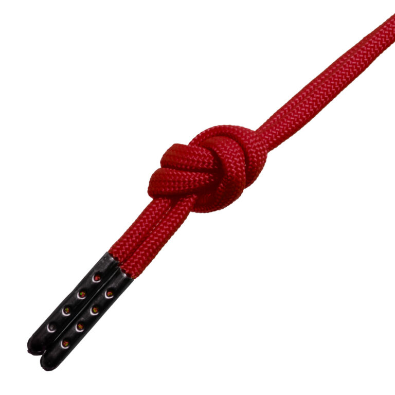 Paracord Lace Pair Imperial Red Aglet