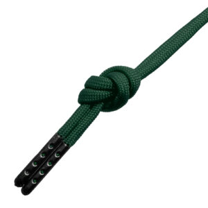 Paracord Lace Pair Green Aglet