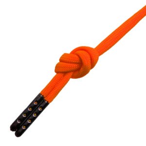 Paracord Lace Pair Neon Orange Aglet