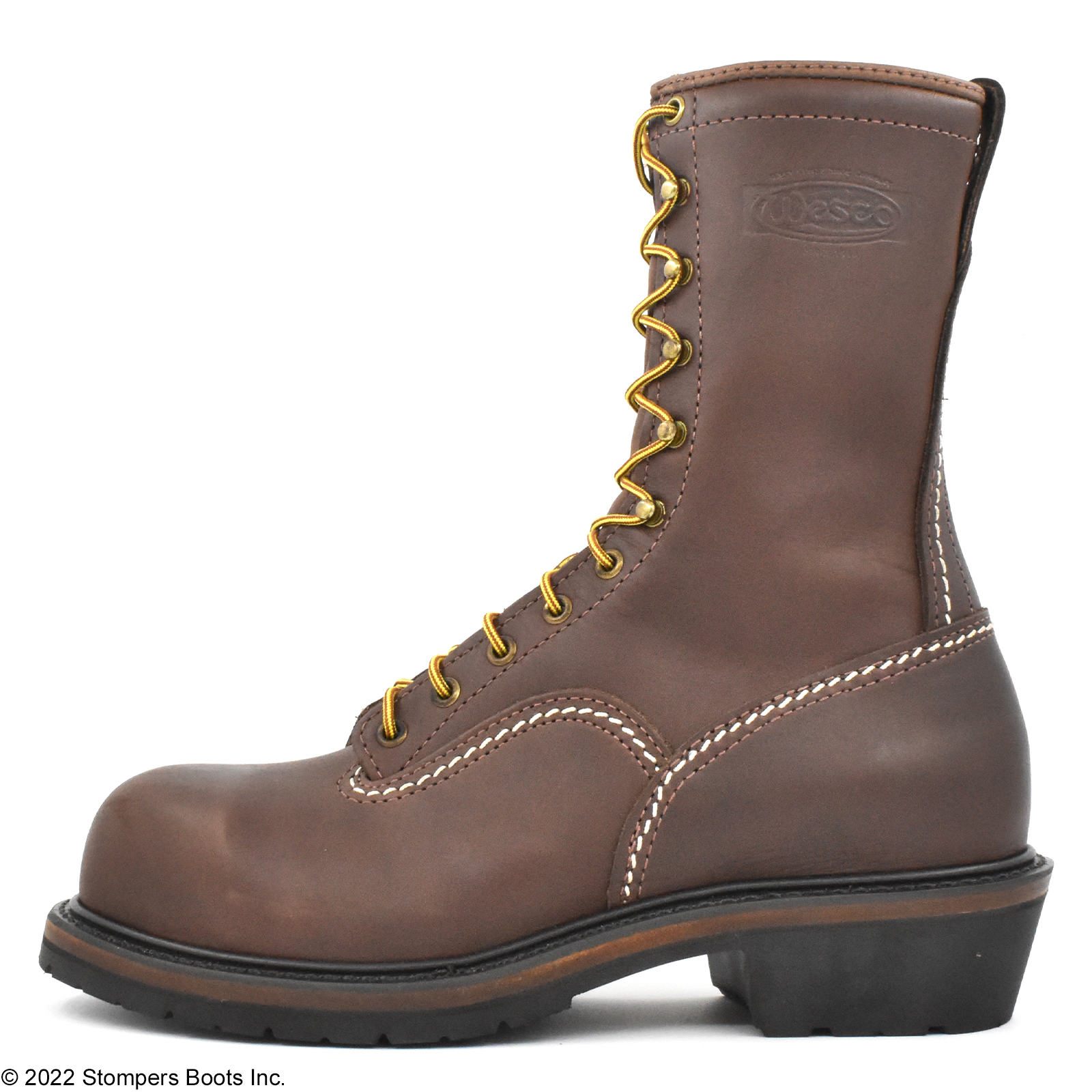 Wesco VoltFoe 10 Inch Brown - Stompers Boots