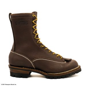 Wesco Jobmaster 10 Inch Brown Lug Sole Lateral