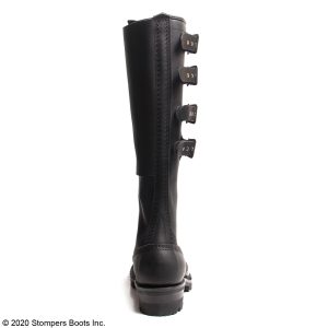 Wesco Stompmaster 18 Inch Black Lug Sole Heel