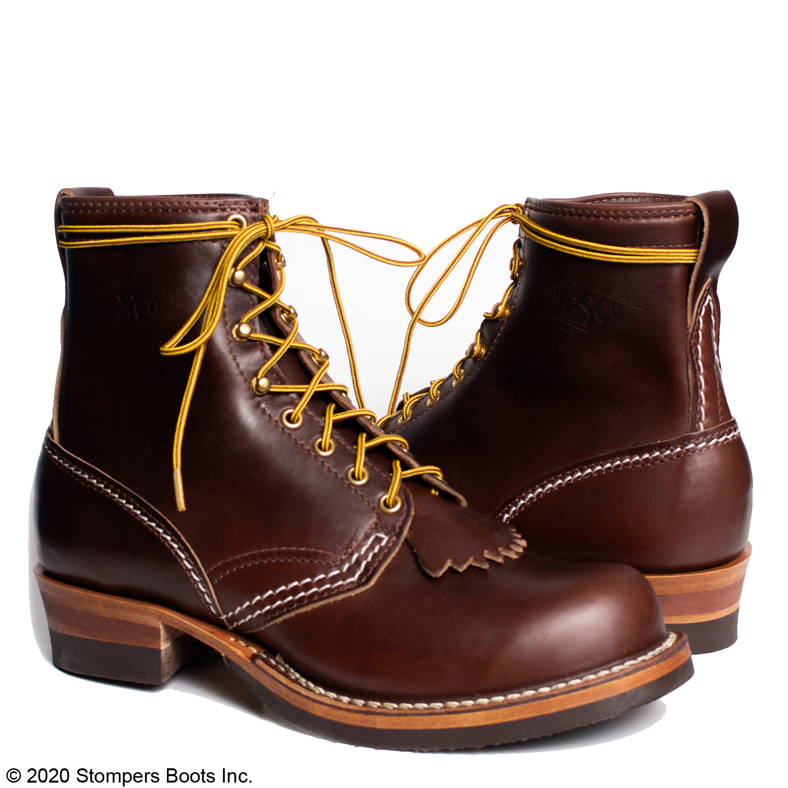 Limited Edition Wesco Jobmaster 8-inch Brown Boots