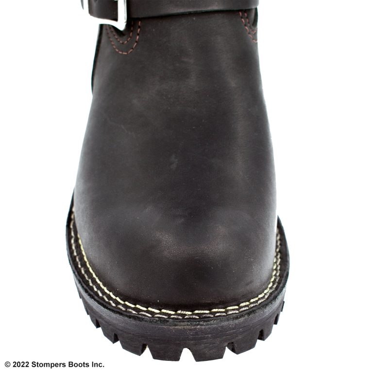 Wesco Boss 16 Inch Black with Brown Leather Lining Top Toe
