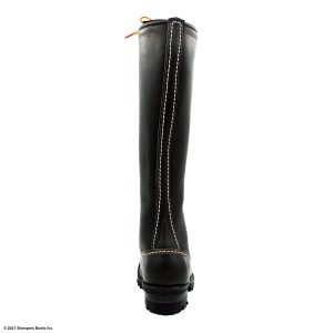 Wesco Jobmaster 18 Inch Black Leather Lined Lug Sole Heel