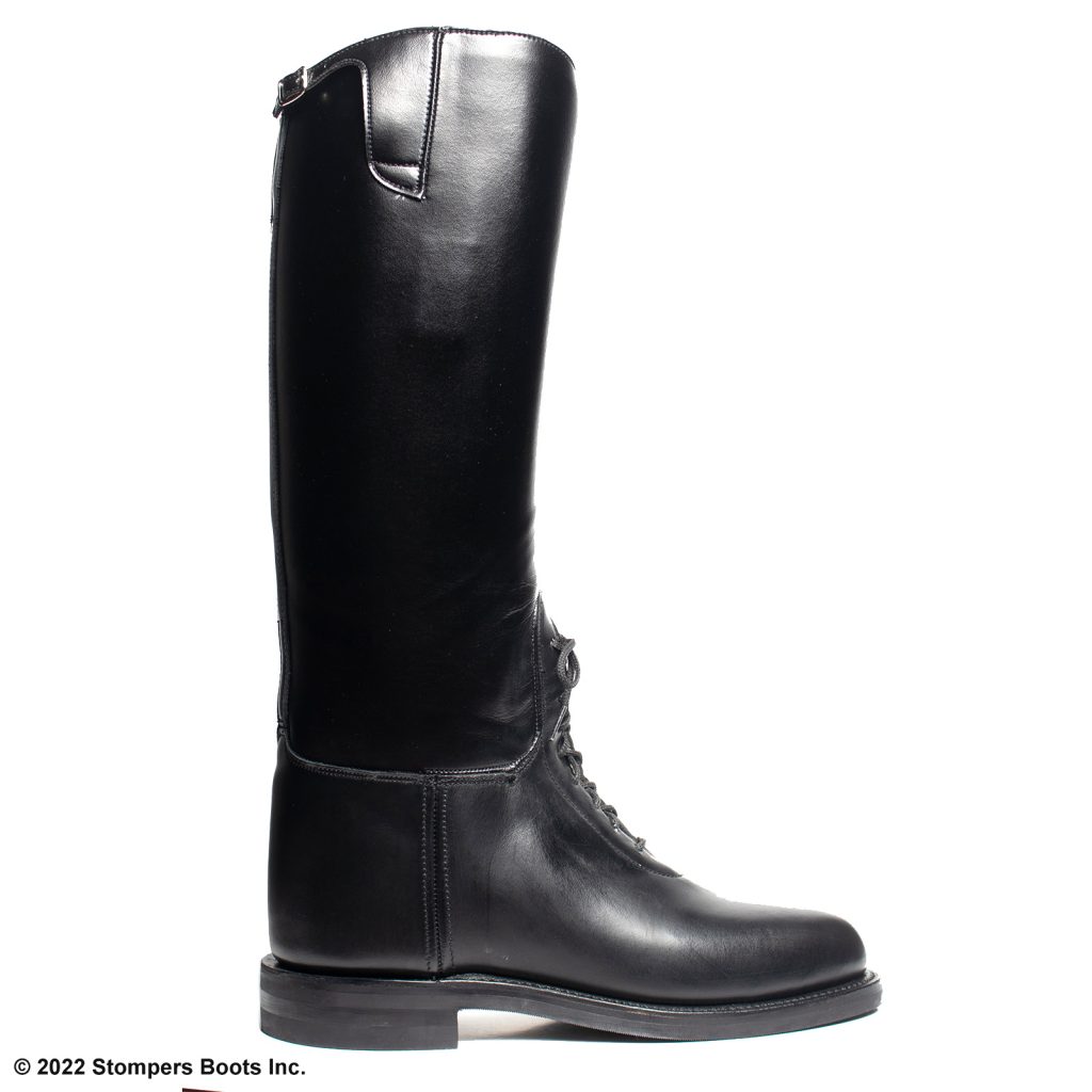 Dehner Bal-Laced Patrol 16 Inch Black - Stompers Boots