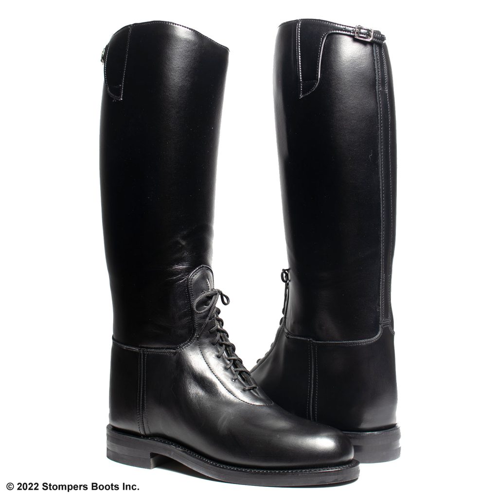 Dehner Bal-Laced Patrol 16 Inch Black - Stompers Boots