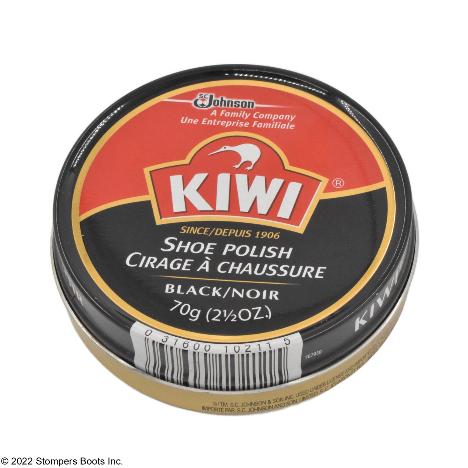 Kiwi Shoe Polish Black 70g | Stompers Boots