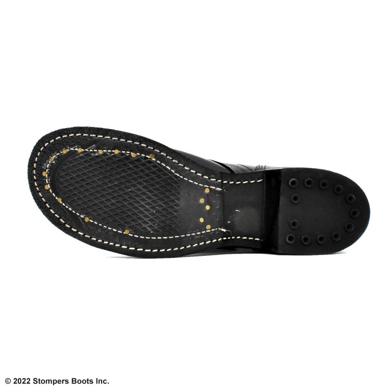 Corcoran 10 Inch Black Leather Dress Sole Toe Cap Jump Boot 1500 Sole