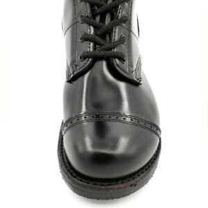 Corcoran 10 Inch Jump Boot Dress Sole with Toe Caps Black Top Toe