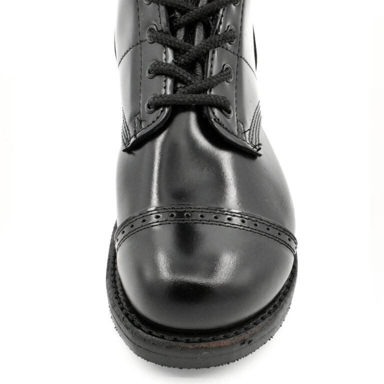 Corcoran 10 Inch Jump Boot Dress Sole with Toe Caps Black Top Toe