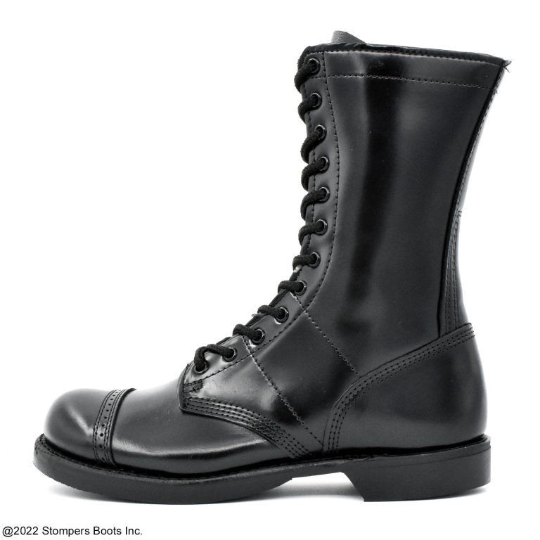 Corcoran Jump Boot Lace Up Black Lateral