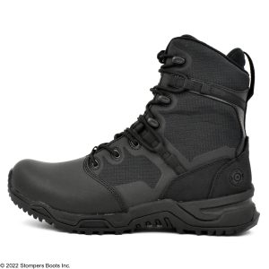 Original S.W.A.T. Alpha Fury 8 Inch Black Side Zip Tactical Boot Lateral