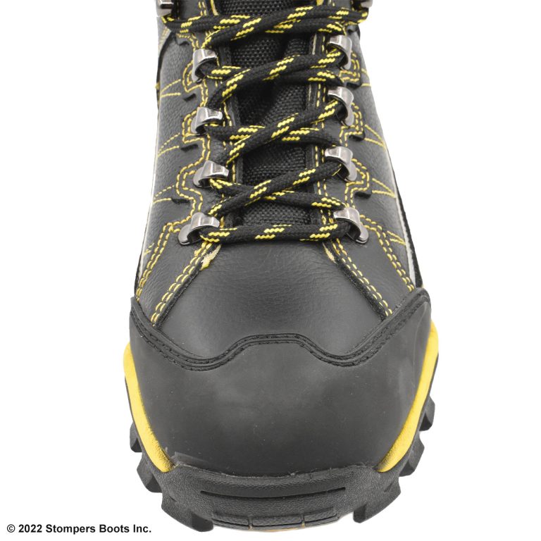 Milwaukee Leather Black & Yellow Boot Top Toe