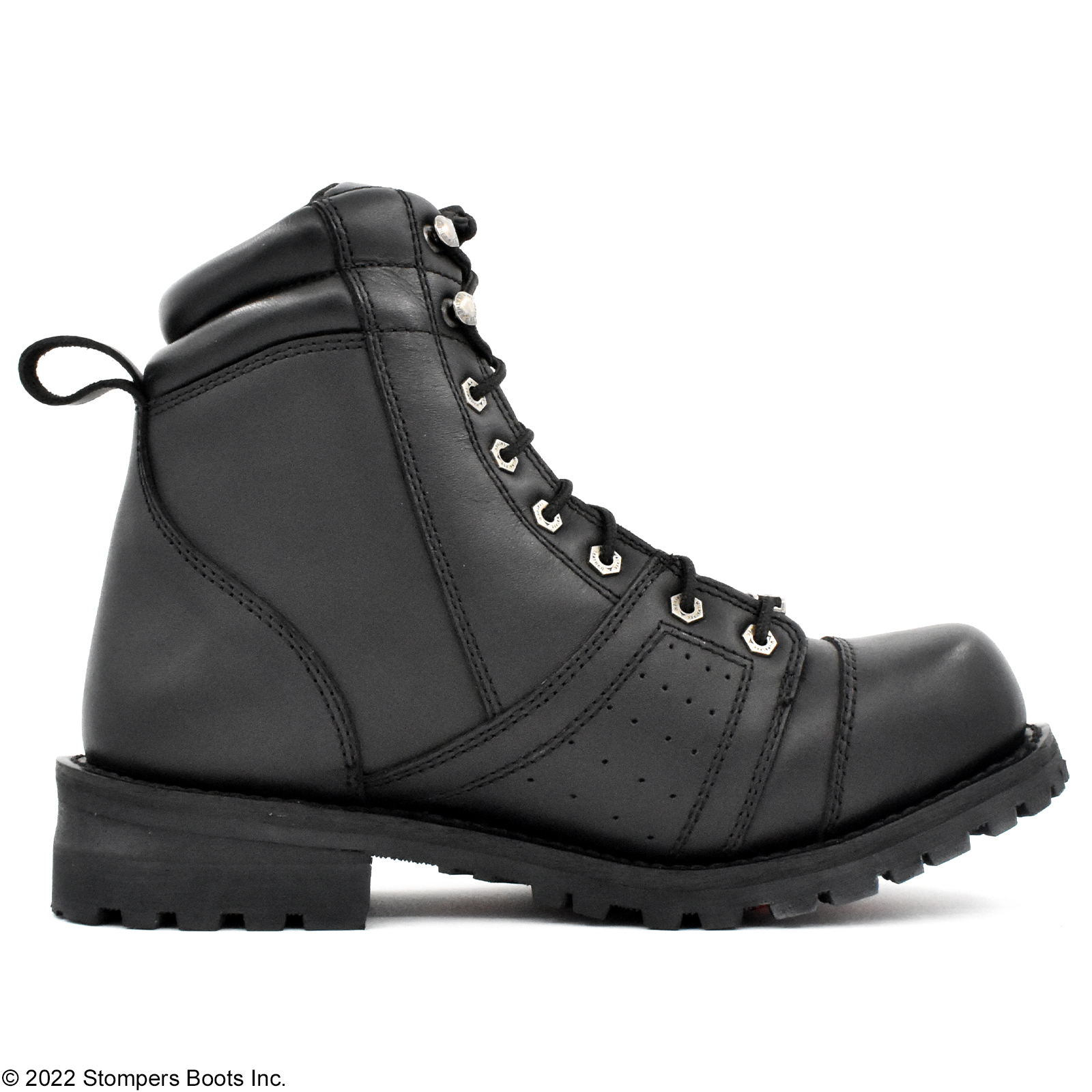 Milwaukee Leather 6 Inch Zip Lug Sole