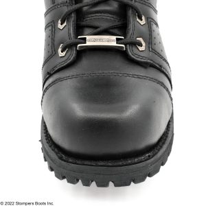 Milwaukee Leather 6 Inch Zip Lug Sole Top Toe