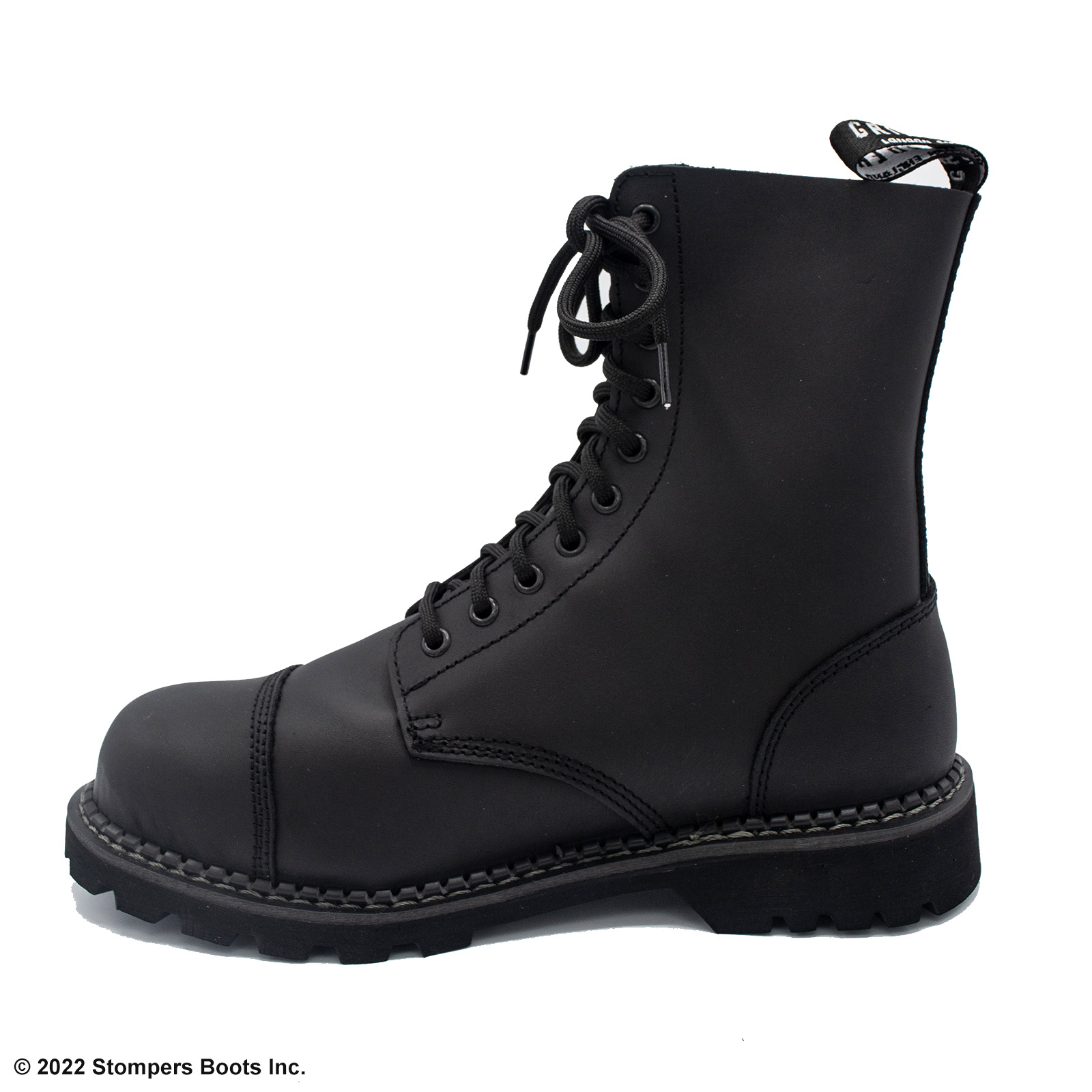 Grinders Hunter Black Steel Toe Boots | Stompers Boots