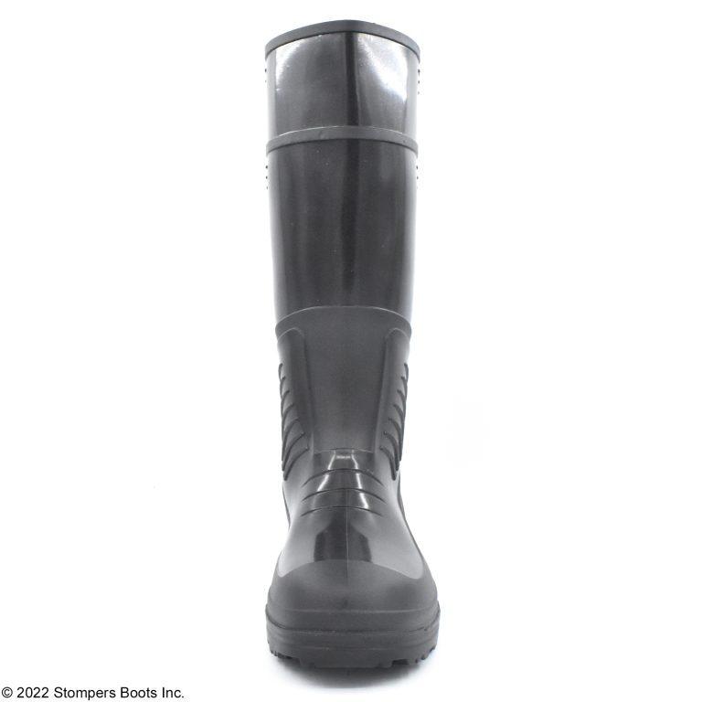 Wolf Industrial PVC Black Boots Toe
