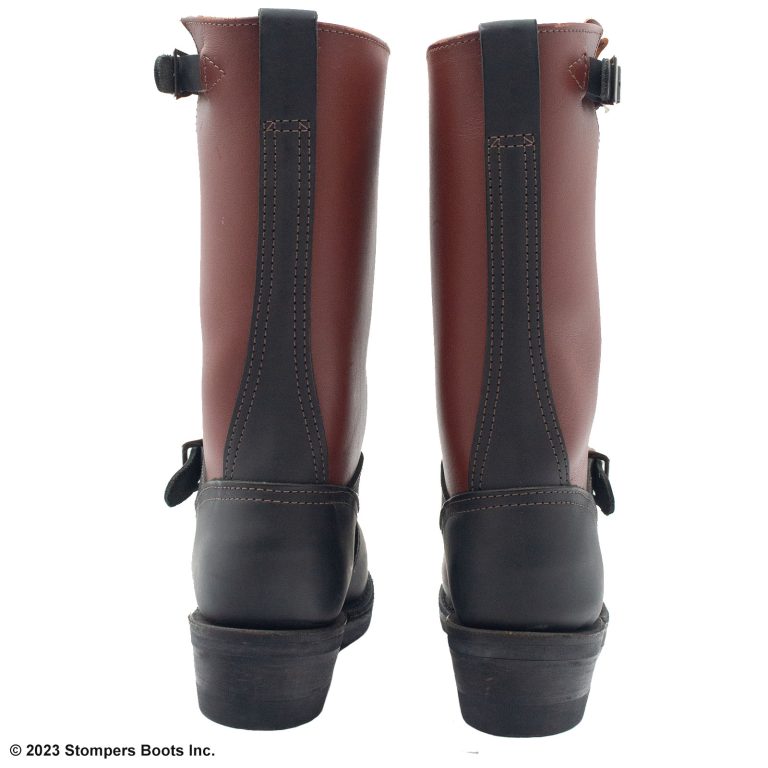 Wesco Women's Brown And Black Boots 10 C Heel