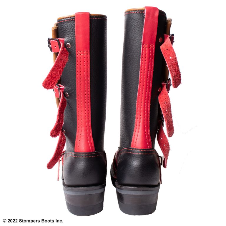Black Athena 11 Inch Women's Buckskin Lined Boots 6.5 C Heel