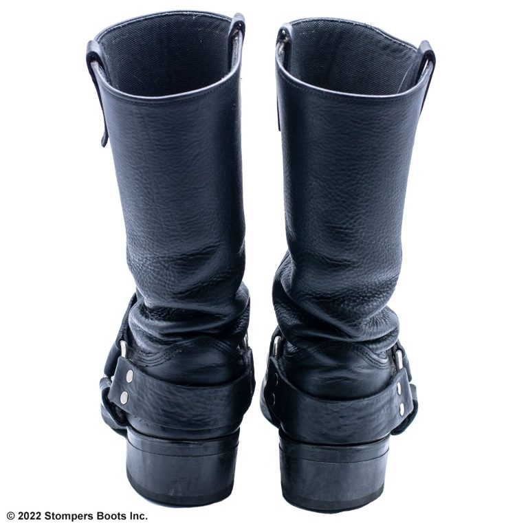 Harness Boots Unbranded 10EE Black Heel