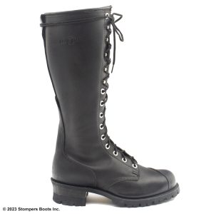 DalJeets 16 Inch Lineman Boots 10.5D Black Lateral Right