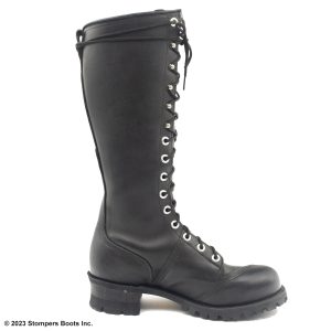 DalJeets 16 Inch Lineman Boots 10.5D Black Medial Left