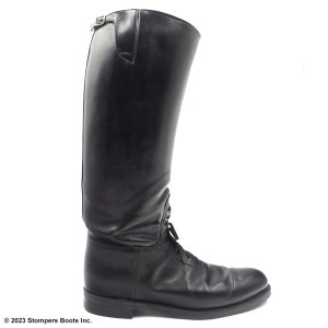 Dehner 17 Inch Bal-Lace Patrol Boot Black Lateral Right