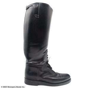 Dehner 17 Inch Bal-Lace Patrol Boot Black Lateral Right