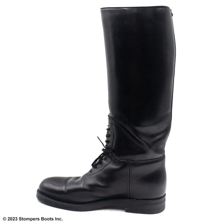 Dehner 17 Inch Bal-Lace Patrol Boot Black Medial Right