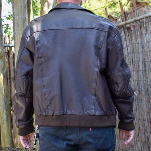 Vanguard Leather of America Jacket Size XL Back