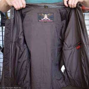 Vanguard Leather of America Jacket Size XL Inside