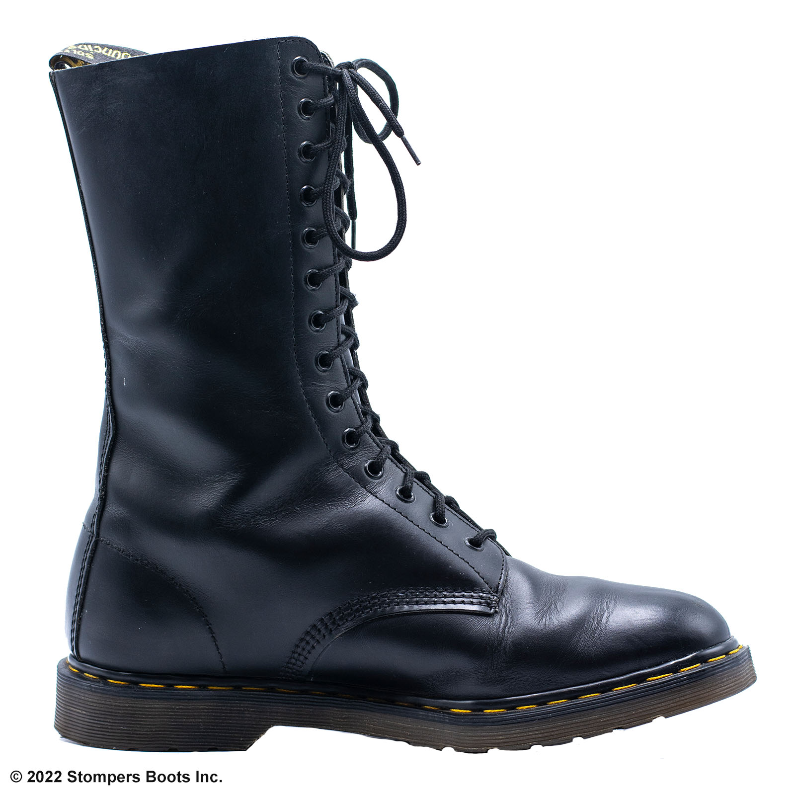 Shop Doc Martens 14-Eye Airwair Black Size 12D | Stompers Boots