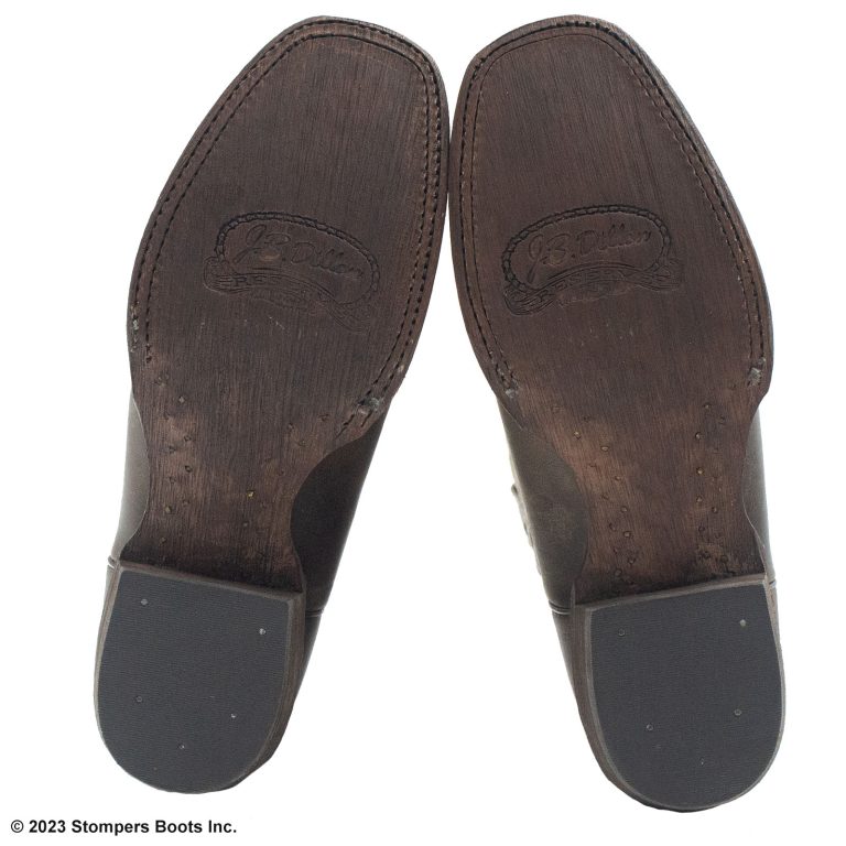 JB Dillon Women's Brown Cowboy Boots Size 8.5 B Sole