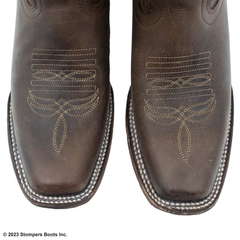 JB Dillon Women's Brown Cowboy Boots Size 8.5 B Top Toe