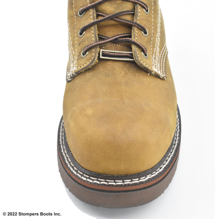 Carolina 6 Inch Work Boot Safety Toe EH Rated Brown Top Toe