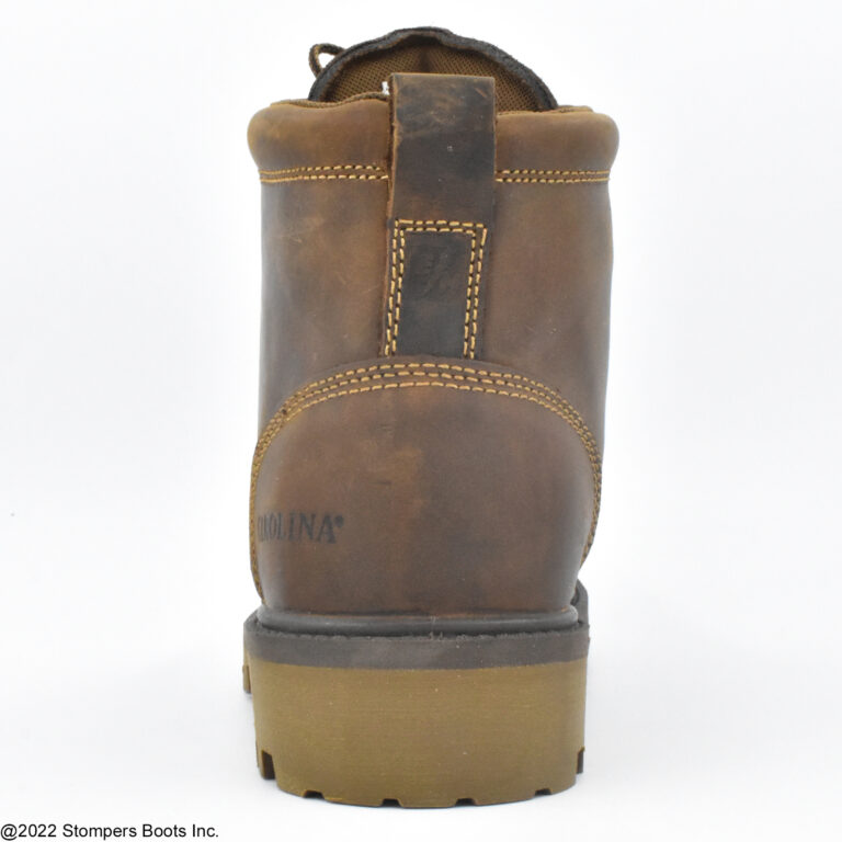 Carolina 6 Inch Work Boot Steel Toe Heel