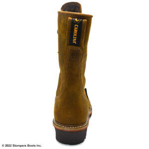 Carolina Linesman 10 Inch Composite Toe Brown Heel