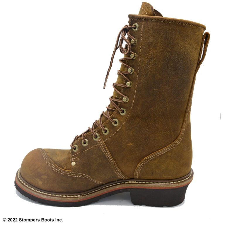 Carolina Linesman 10 Inch Composite Toe Brown Medial