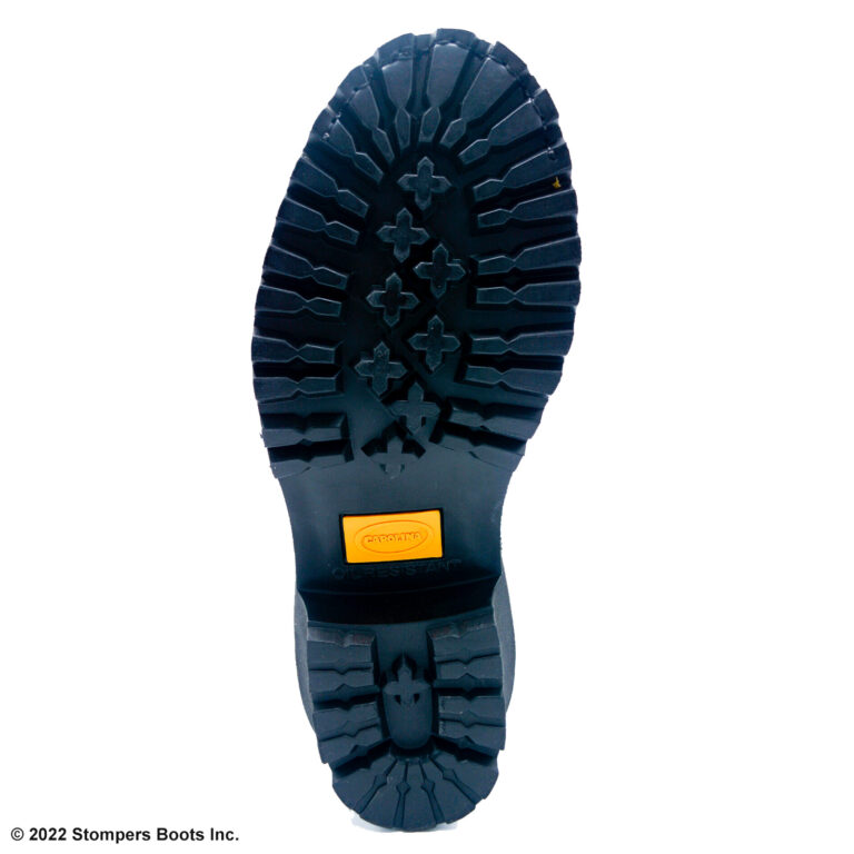 Carolina Logger 8 Inch Black Sole