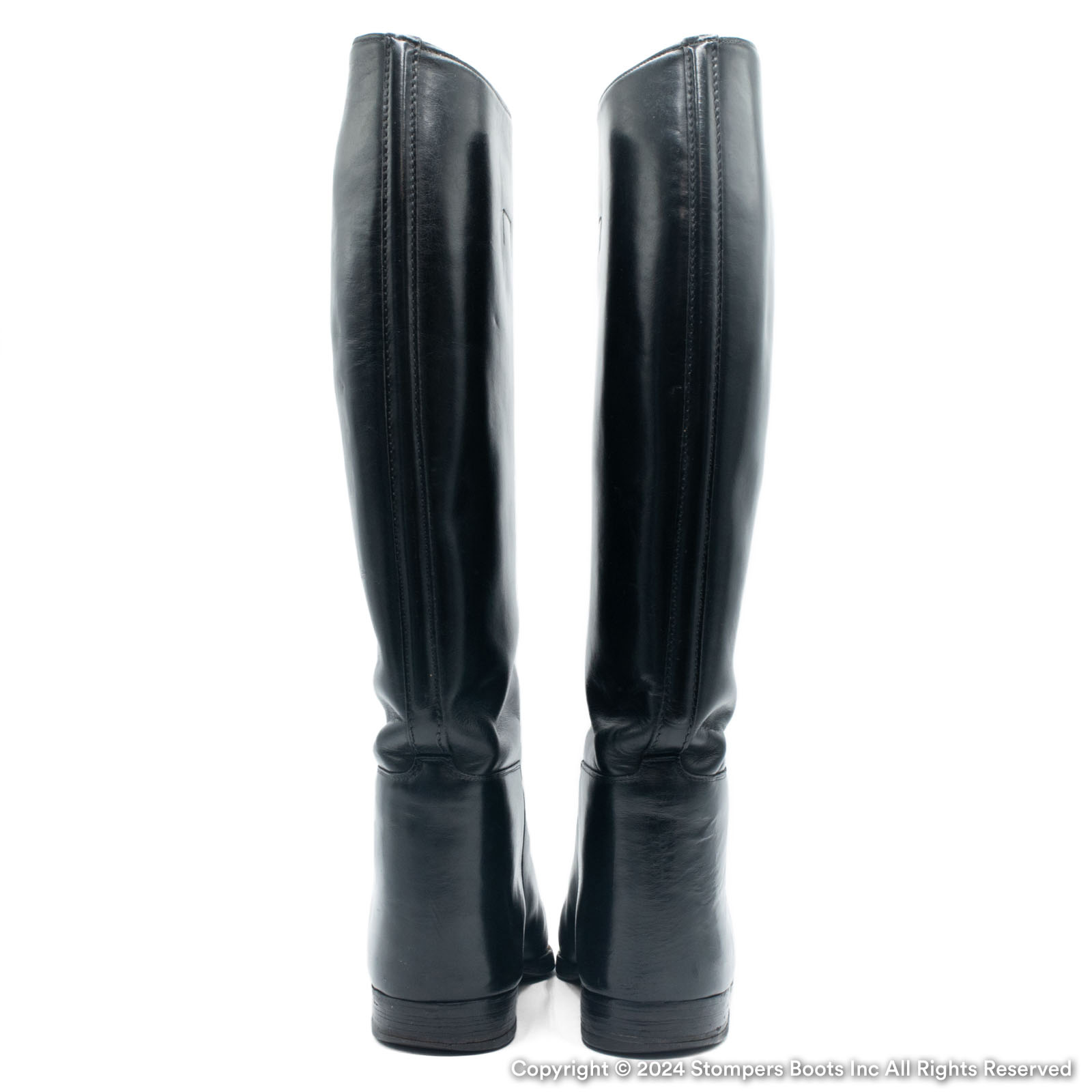 Unbranded Vintage European 18 Inch Dressage Boot Probably German Size 10.5 11 D