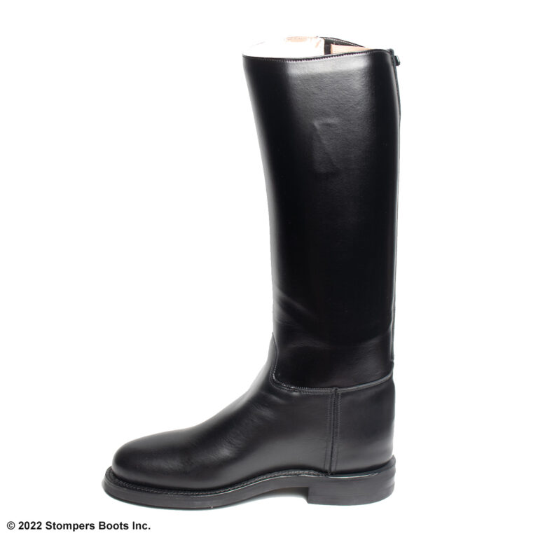 Dehner Dress Patrol Wide Calf 16 Inch Black Medial