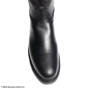 Dehner Dress Patrol Wide Calf 16 Inch Black Top Toe